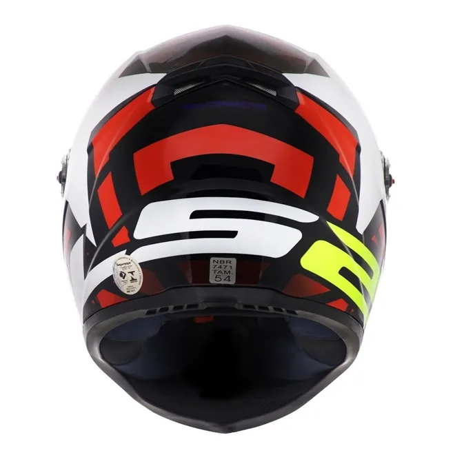 Capacete LS2 FF358 Starwar Branco/Vermelho