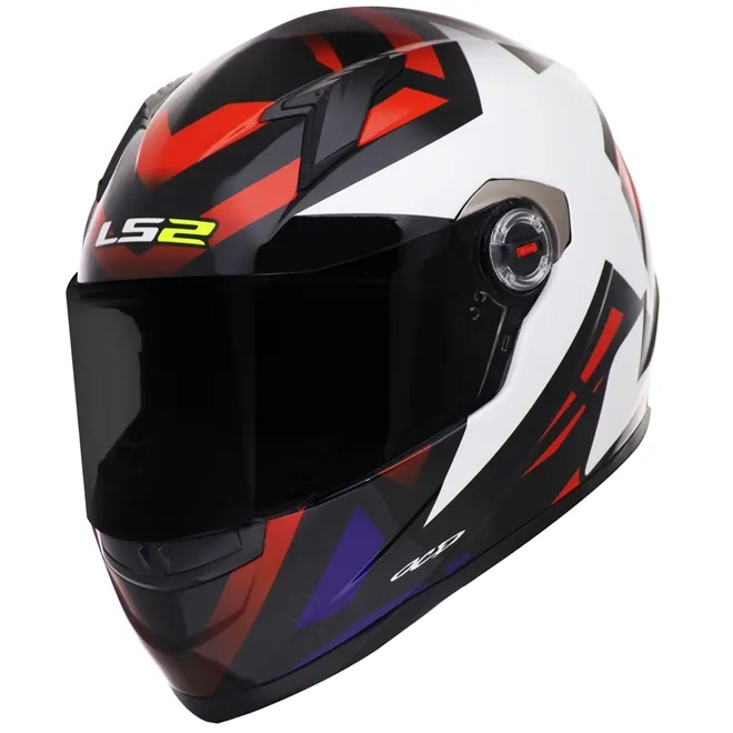 Capacete LS2 FF358 Starwar Branco/Vermelho