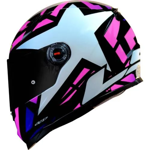Capacete LS2 FF358 Starwar Preto/Rosa