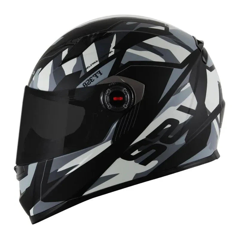 Capacete LS2 Classic Tank Preto/Cinza
