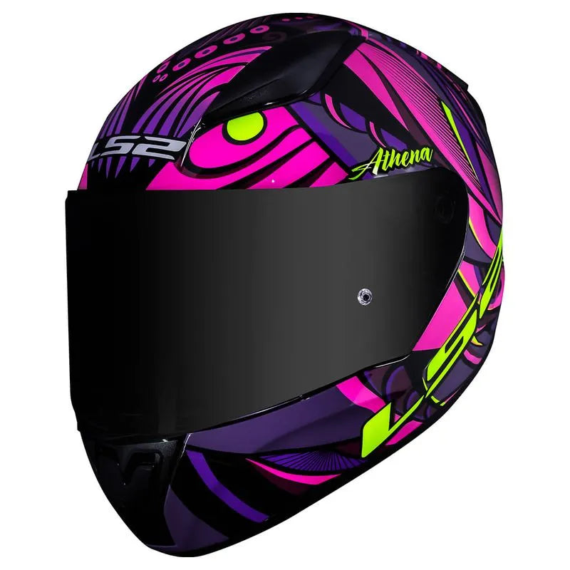 Capacete LS2 FF353 Rapid Athena Roxo