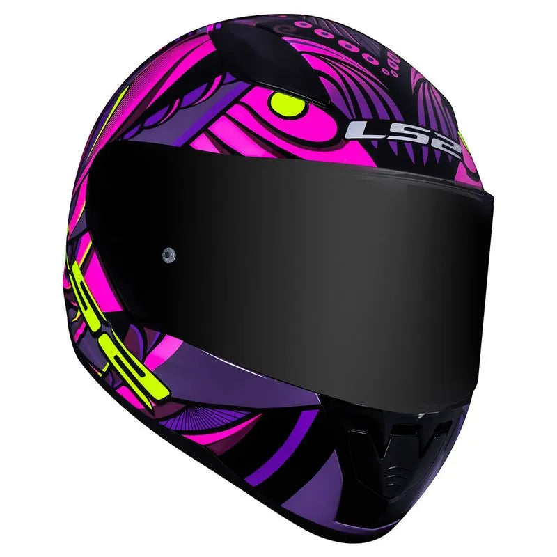Capacete LS2 FF353 Rapid Athena Roxo
