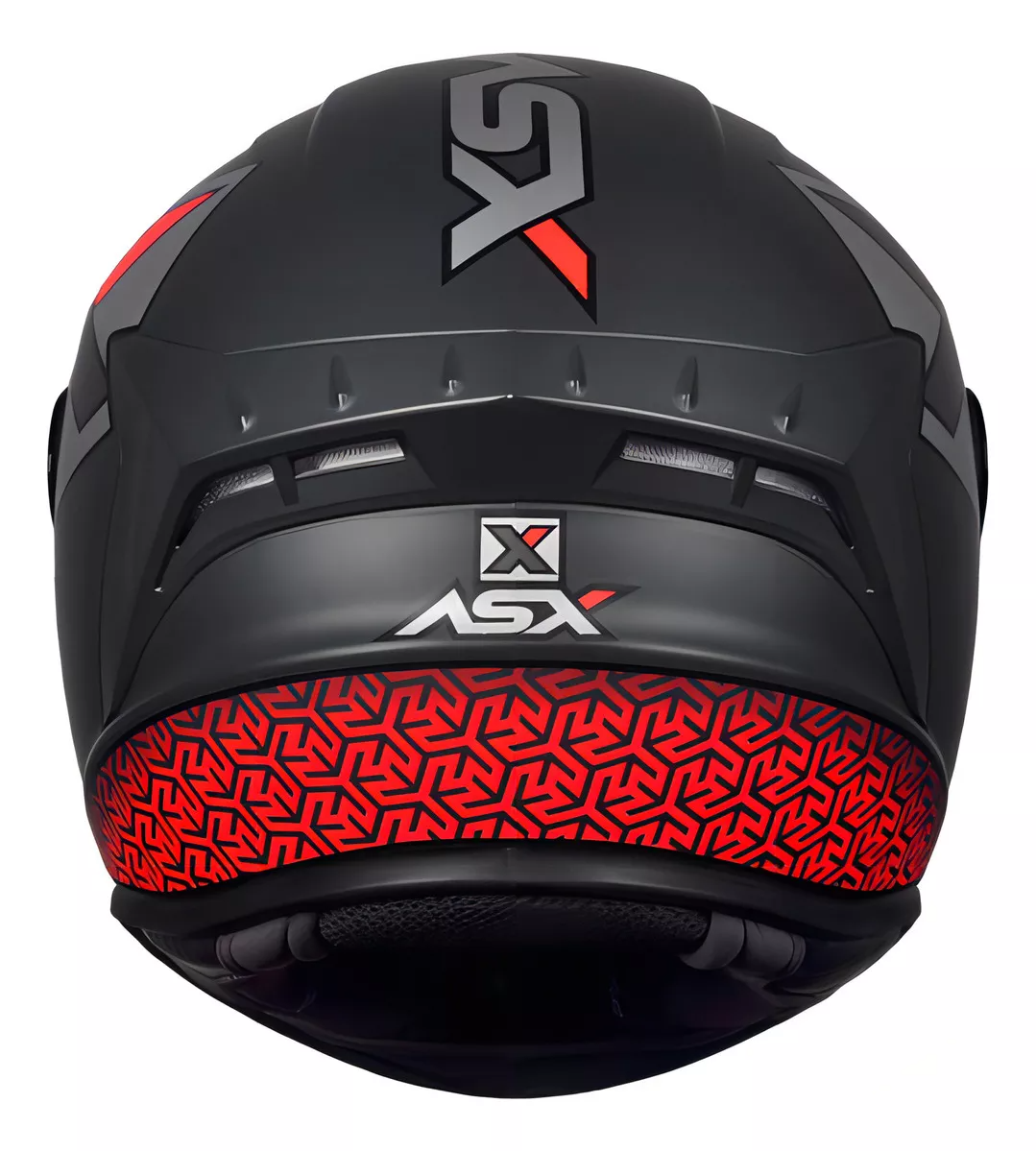 Capacete ASX Draken Concept Cinza Fosco