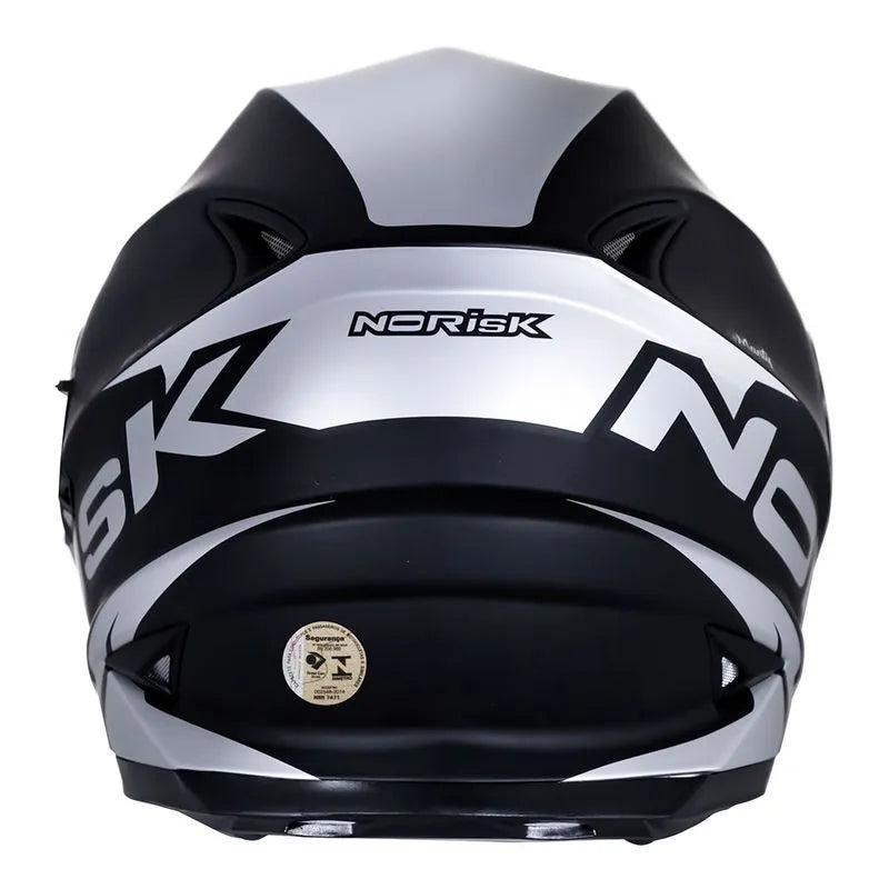 Capacete Norisk Soul Manty Preto/Cinza