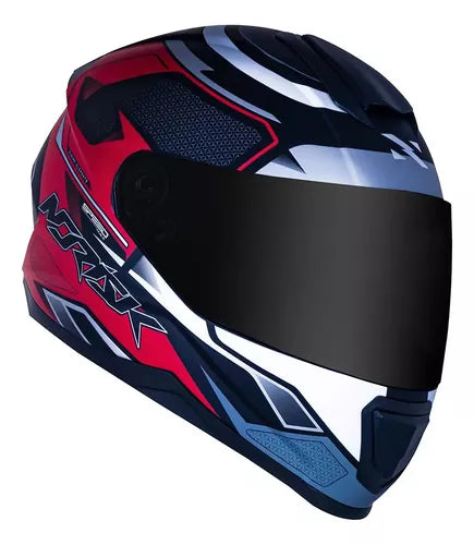 Capacete Norisk Razor Speedmax Preto/Vermelho