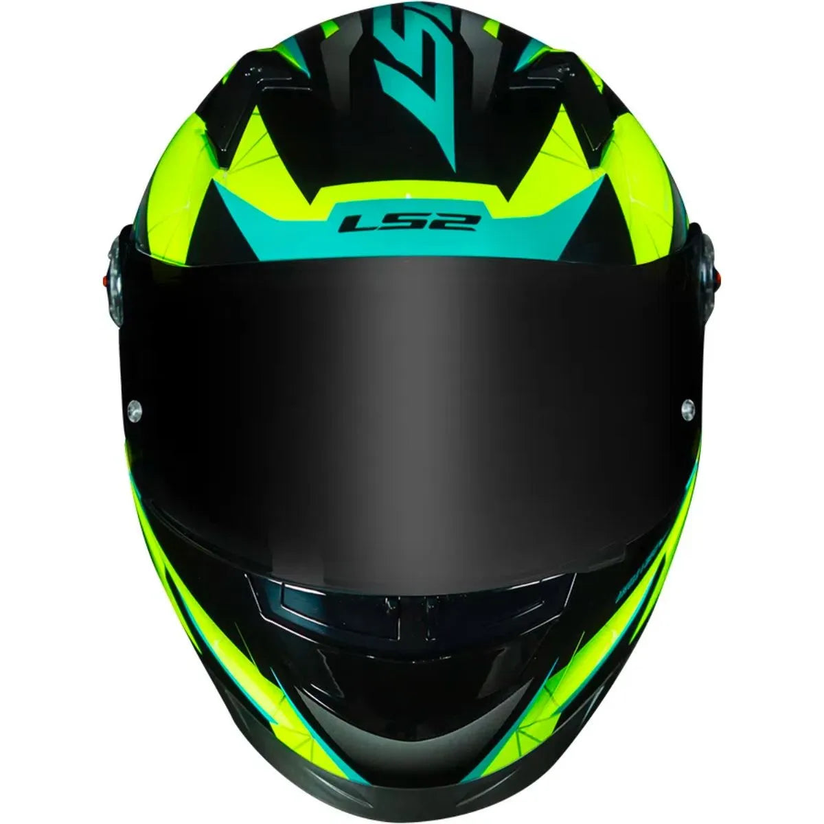 Capacete LS2 FF358 Draze Preto/Amarelo/Azul