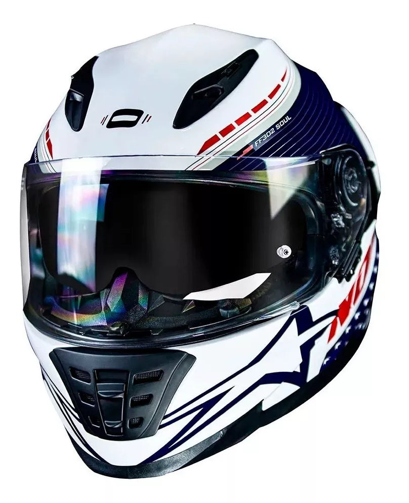 Capacete Norisk Soul FF302 Grand Prix USA