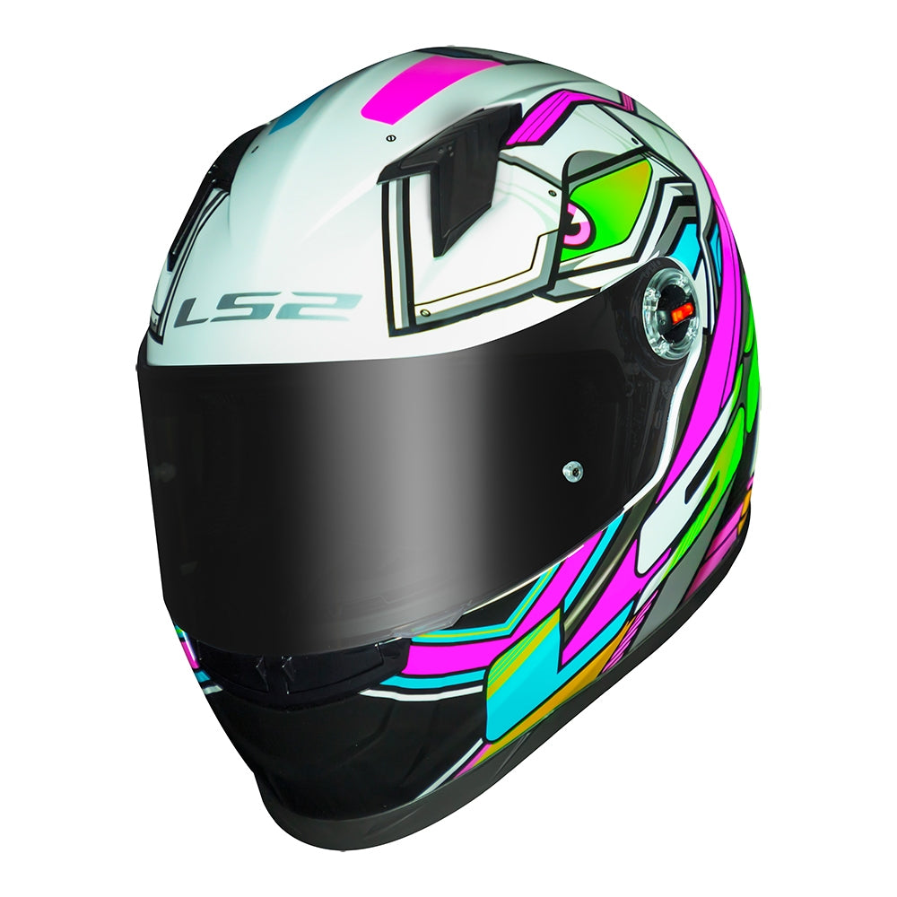 Capacete LS2 FF358 Classic Xdron Rosa