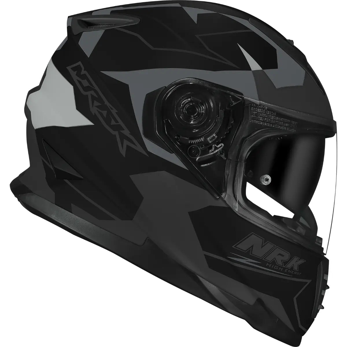 Capacete Norisk FF302 Soul District Preto/Cinza Fosco