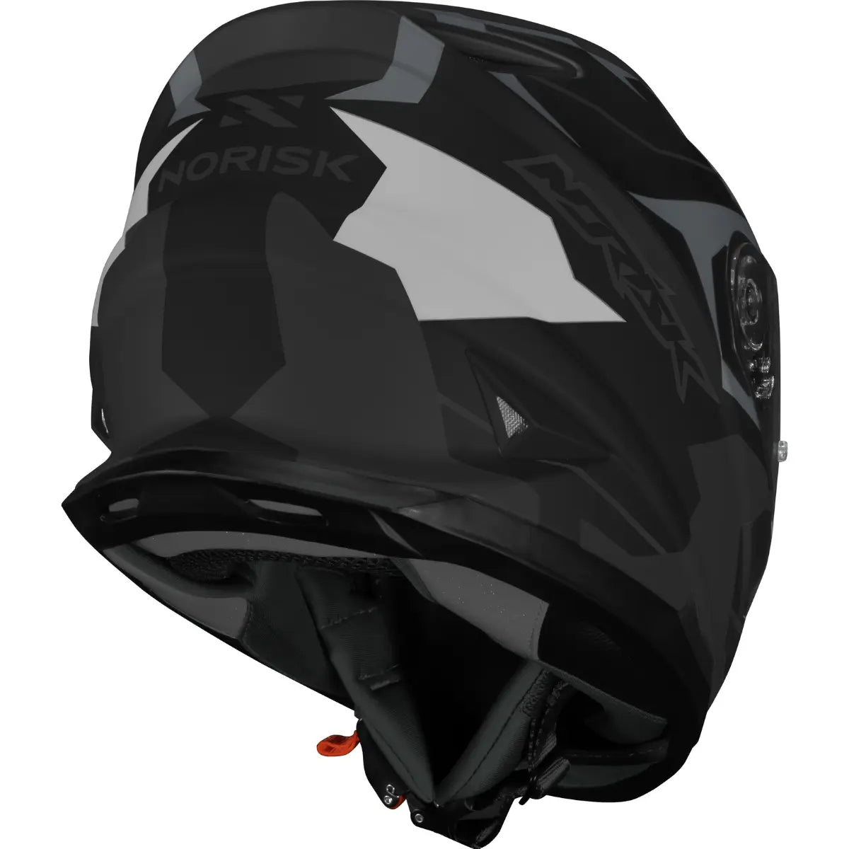 Capacete Norisk FF302 Soul District Preto/Cinza Fosco