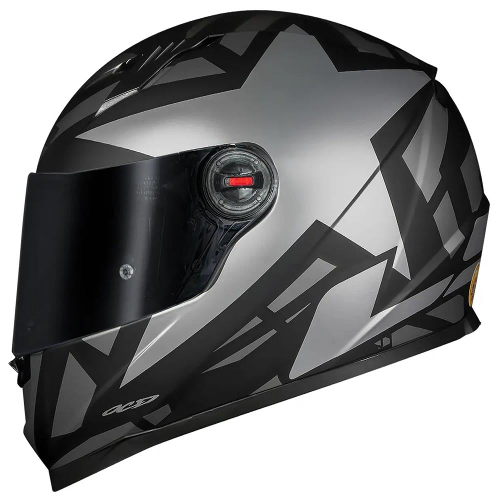 Capacete LS2 FF358 Starwar Cinza Prata Fosco