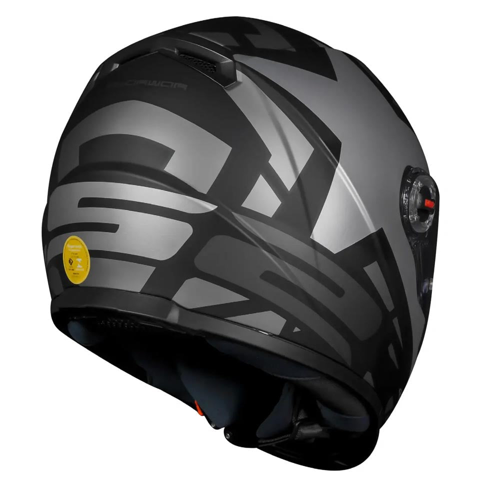 Capacete LS2 FF358 Starwar Cinza Prata Fosco