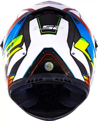 Capacete LS2 FF358 Xdron Neon Laranja