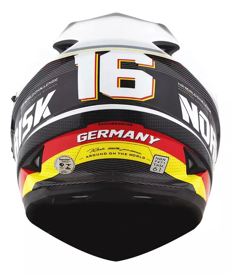 Capacete Norisk Soul FF302 Grand Prix Germany