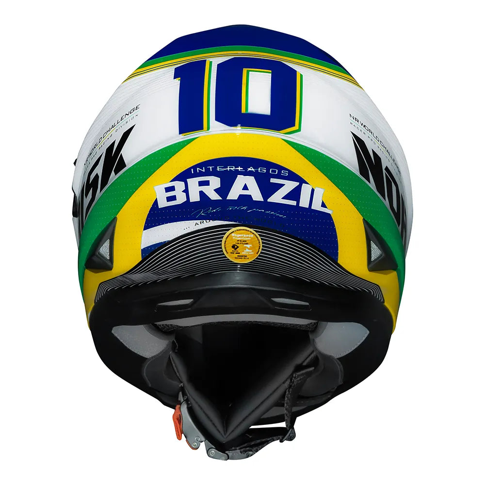 Capacete Norisk FF302 Grand Prix Brasil