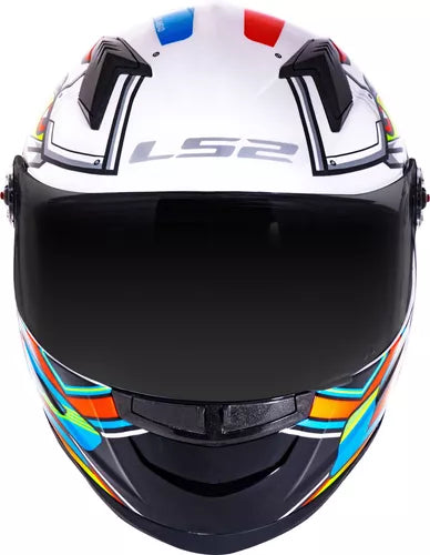 Capacete LS2 FF358 Xdron Neon Laranja