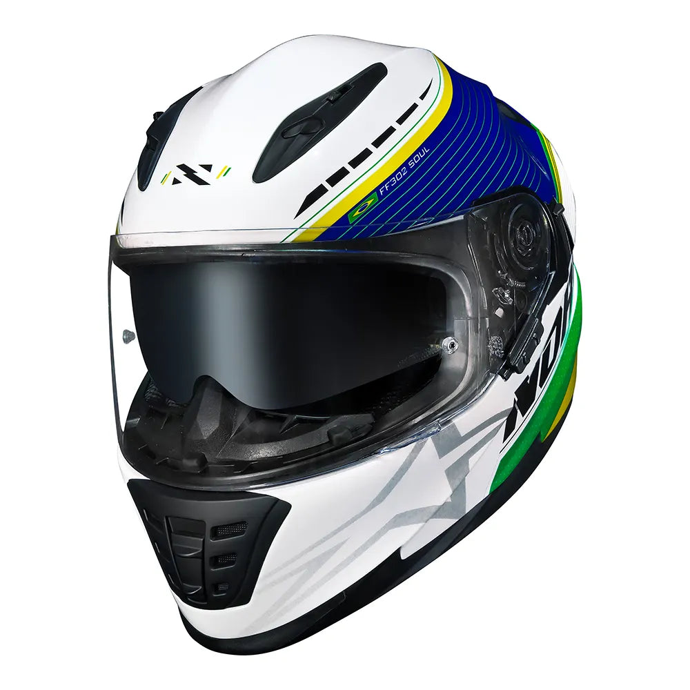 Capacete Norisk FF302 Grand Prix Brasil