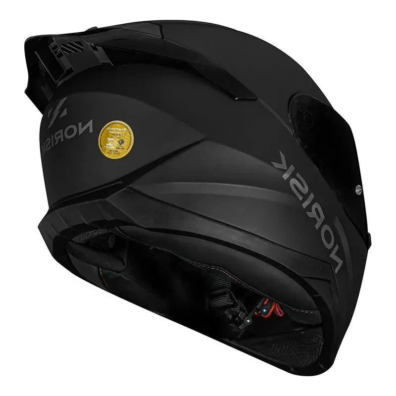 Capacete Norisk Razor Preto Fosco Solid Edition
