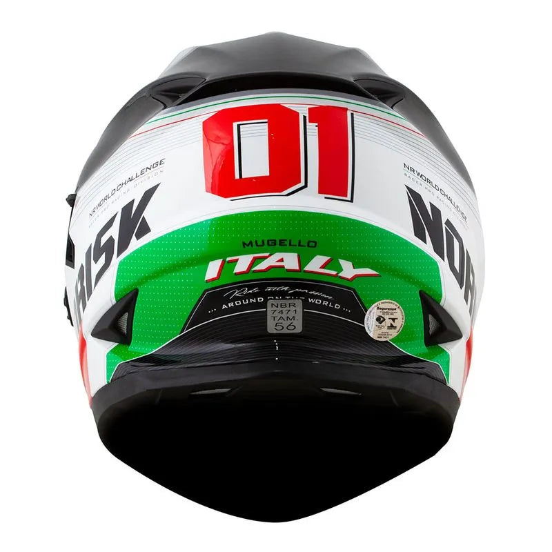 Capacete Norisk Soul FF302 Grand Prix Italy