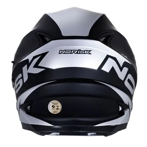 Capacete Norisk FF302 Manty Matt Black Silver