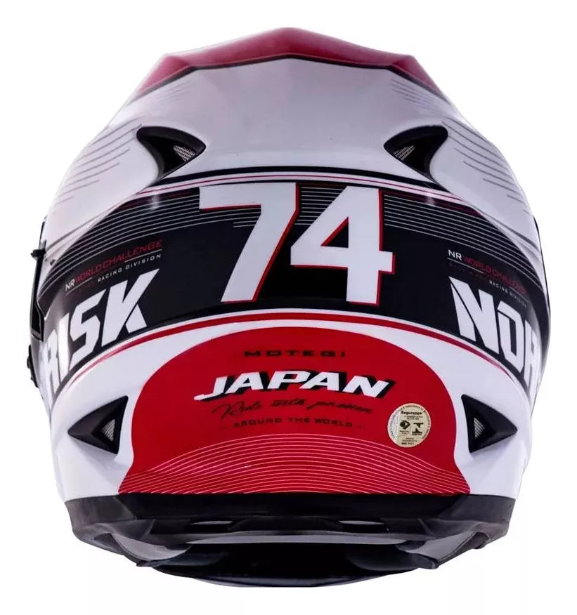 Capacete Norisk Soul FF302 Grand Prix Japan