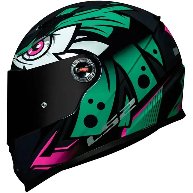 Capacete LS2 Classic FF358 Tribal Verde