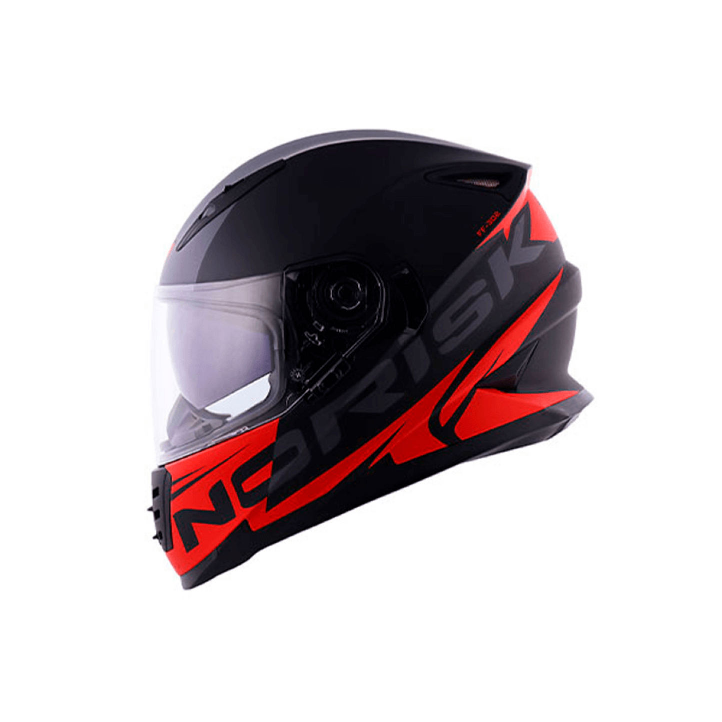 Capacete Norisk Soul Manty Preto/Vermelho