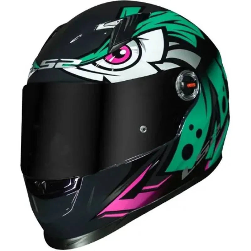 Capacete LS2 Classic FF358 Tribal Verde