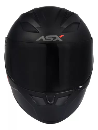 Capacete ASX City Solid Preto Fosco