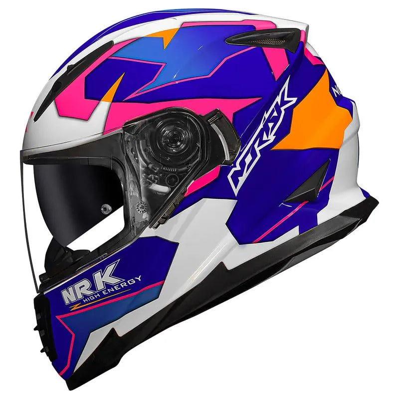 Capacete Norisk FF302 Soul District Azul/Branco