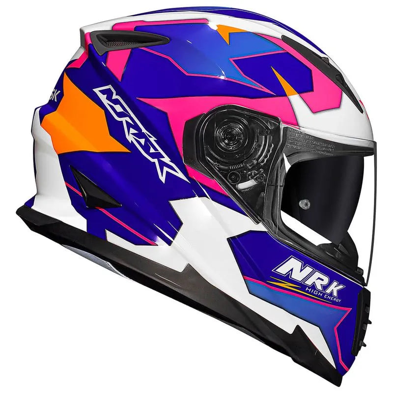Capacete Norisk FF302 Soul District Azul/Branco