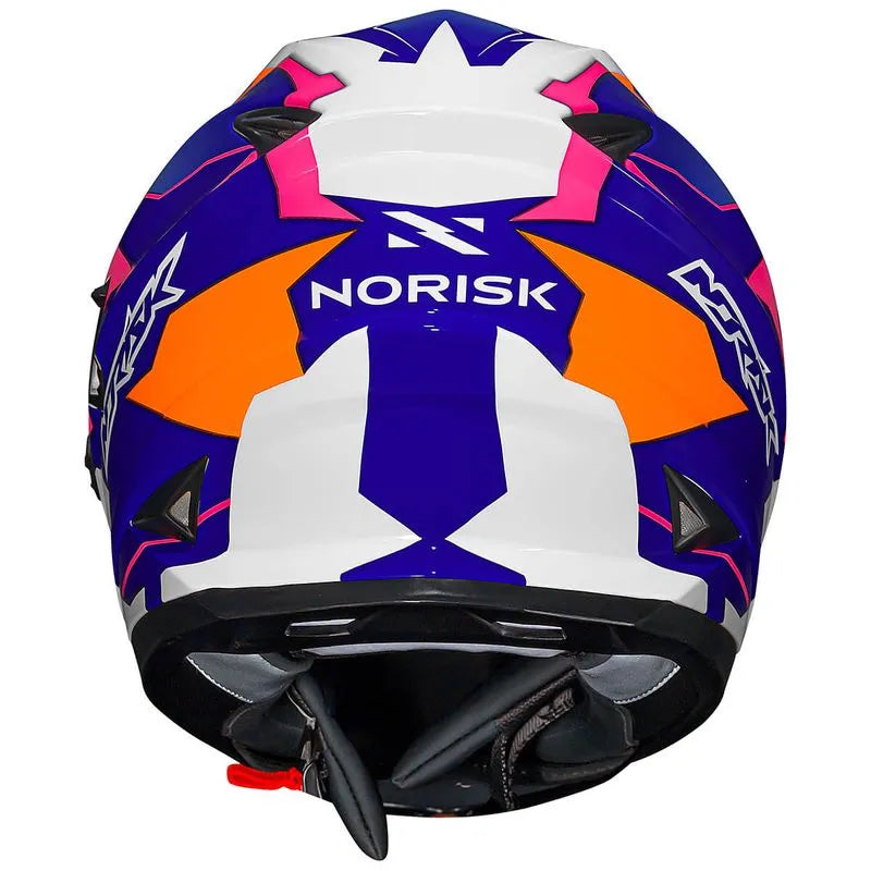 Capacete Norisk FF302 Soul District Azul/Branco
