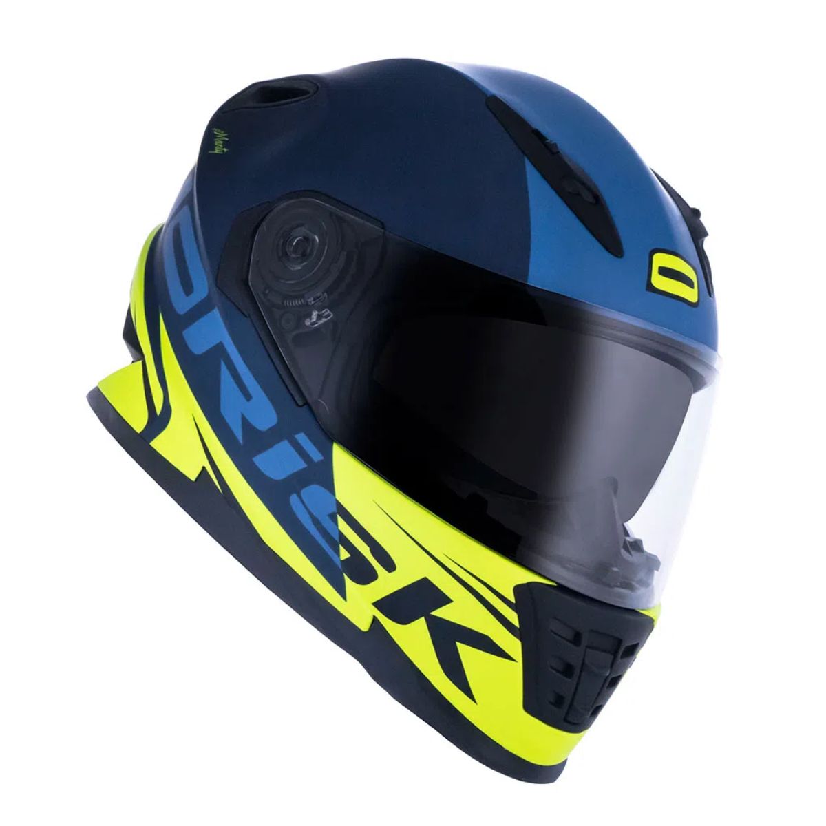 Capacete Norisk Soul Manty Azul/Amarelo