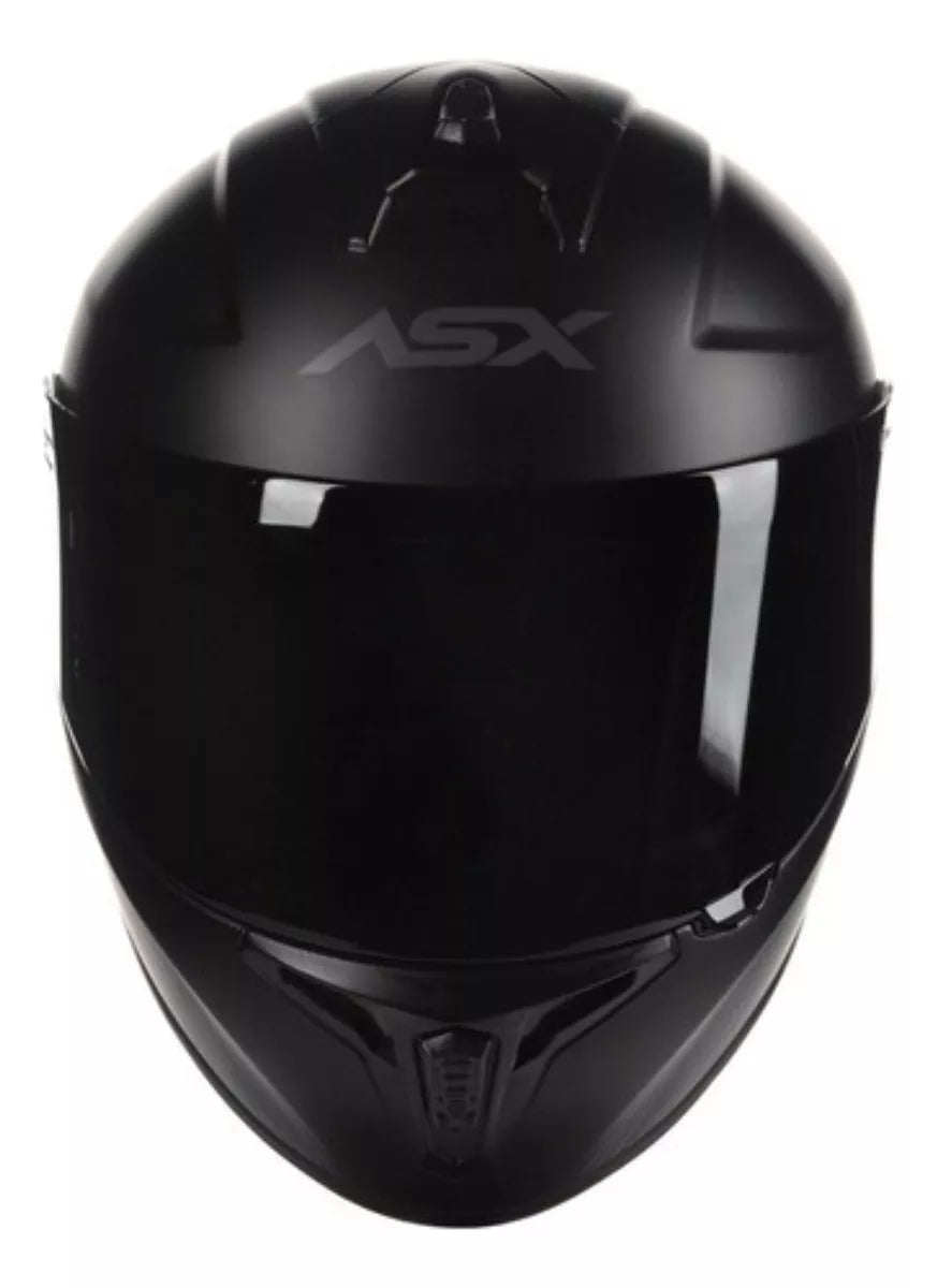 Capacete ASX Draken Solid Preto Fosco