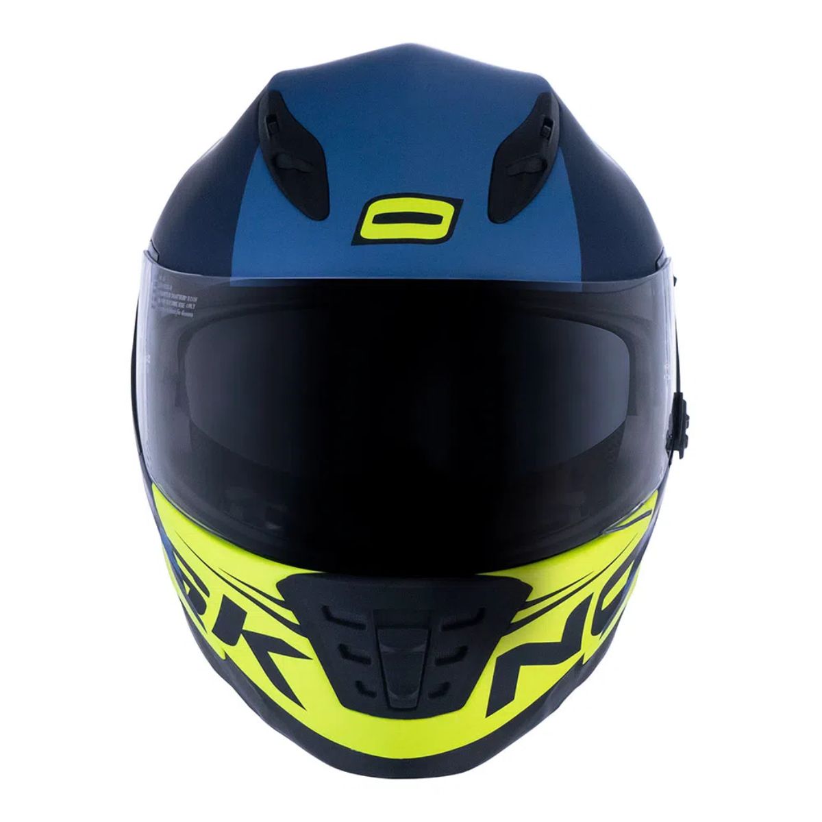 Capacete Norisk Soul Manty Azul/Amarelo