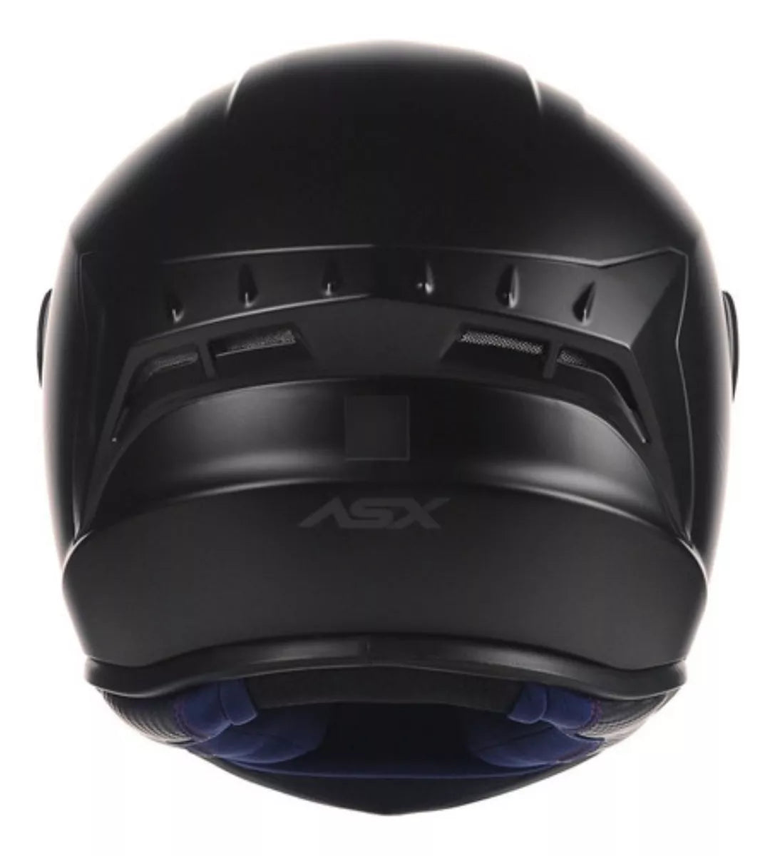 Capacete ASX Draken Solid Preto Fosco