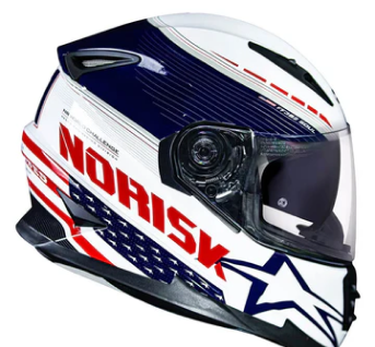 Capacete Norisk Soul FF302 Grand Prix USA
