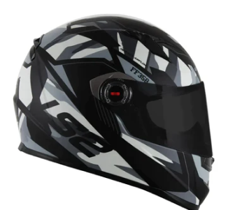 Capacete LS2 Classic Tank Preto/Cinza