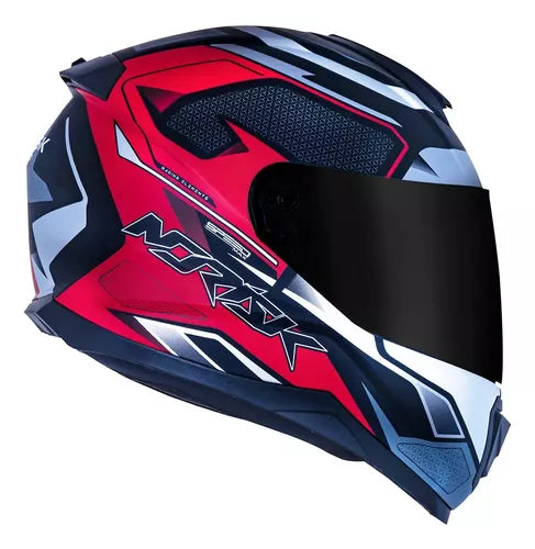 Capacete Norisk Razor Speedmax Preto/Vermelho