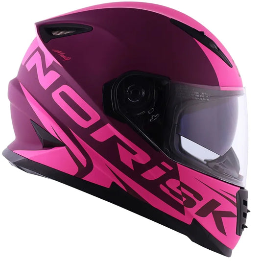 Capacete Norisk FF302 Manty Rosa Pink