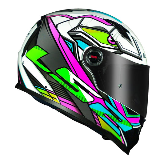 Capacete LS2 FF358 Classic Xdron Rosa
