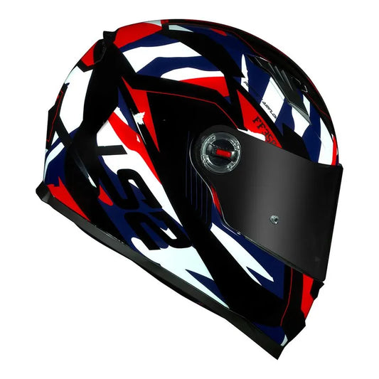 Capacete LS2 FF358 Tank Camuflado Azul
