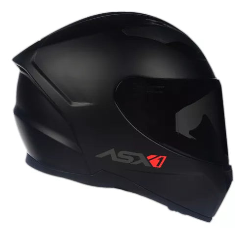 Capacete ASX City Solid Preto Fosco